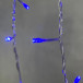 Светодиодная бахрома 4,9*0,5 м., 240 синих LED ламп, прозрачный провод ПВХ, Beauty Led (PIL240-10-2B)