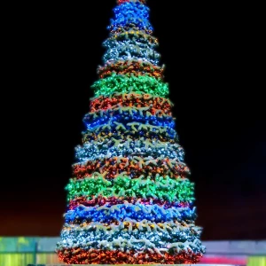 Комплект освещения Северное сияние для елей высотой 25 м., 551 шт., Green Trees (Sev25)