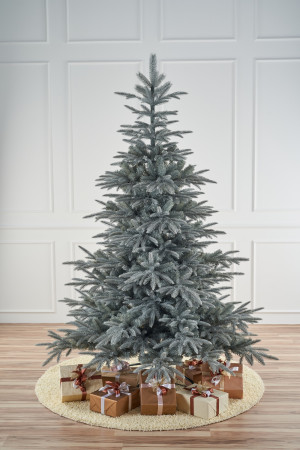 Искусственная ель Меркурий дымчатая 300 см, Литая хвоя+ПВХ, Max Christmas (ЕМЕС30)