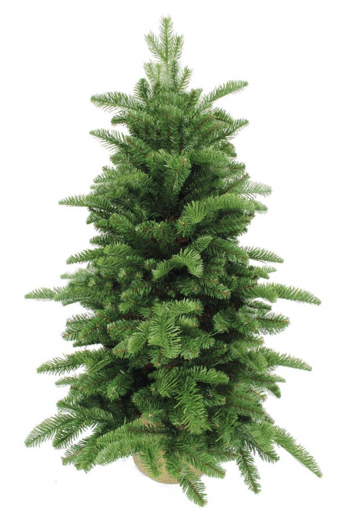 Елка Нормандия в мешочке 90 см., литая хвоя+пвх, Triumph Tree (73635)