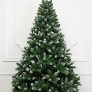 Искусственная елка Звездная заснеженная 150 см., мягкая хвоя, ЕлкиТорг (188150)