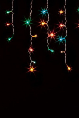 Электрическая гирлянда Бахрома 4м 200led мультицвет (02.6Т.200)