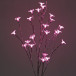 Светодиодная флористика Ветка Сакуры 0.9 м., 3*АА батарейки, 24 розовых LED ламп, Beauty Led (LC247L-D024P-D)