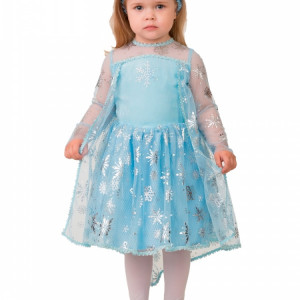 Карнавальный костюм Принцесса Эльза рост 98 см., Батик