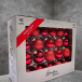 Набор стеклянных шаров Классический красный 42 шт., Christmas DeLuxe (87162)