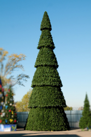 Уличная елка сегментная Сибирская зеленая 26 м., каркасная, ПВХ, Green Trees (GT26SIBPVC) 