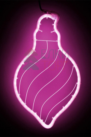 Светодиодная фигура из акрилайта 42*25 см., 220V., розовое свечение, Beauty Led (HFS1-2P)
