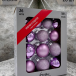 Набор стеклянных шаров Лавандовый микс 26 шт., Christmas DeLuxe (86774)
