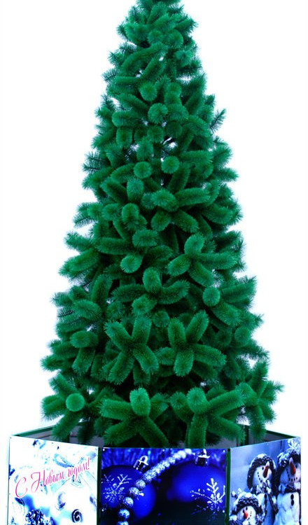 Искусственная сосна Виктория 14 м., ствольная, ПВХ, ПромЕлка, (VK1400LES)