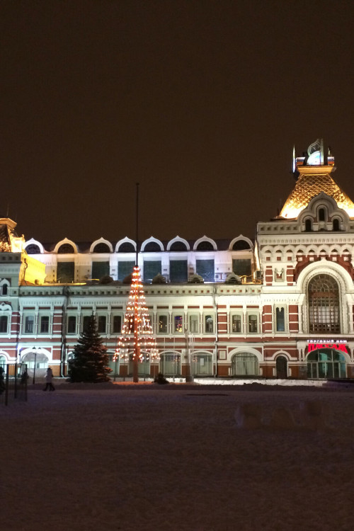 Уличная светодинамическая елка Уральская зеленая 26 м., каркасная, ПВХ, Green Trees (GT26URPVCLED)