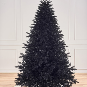 Искусственная елка Черная 240 см., 100% литая хвоя, Max Christmas (ЕЧР24)