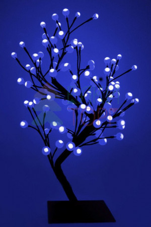 Светодиодная композиция Бонсай, шарики 60 см., 96 бело розовых LED ламп, Beauty Led (JY82072D)