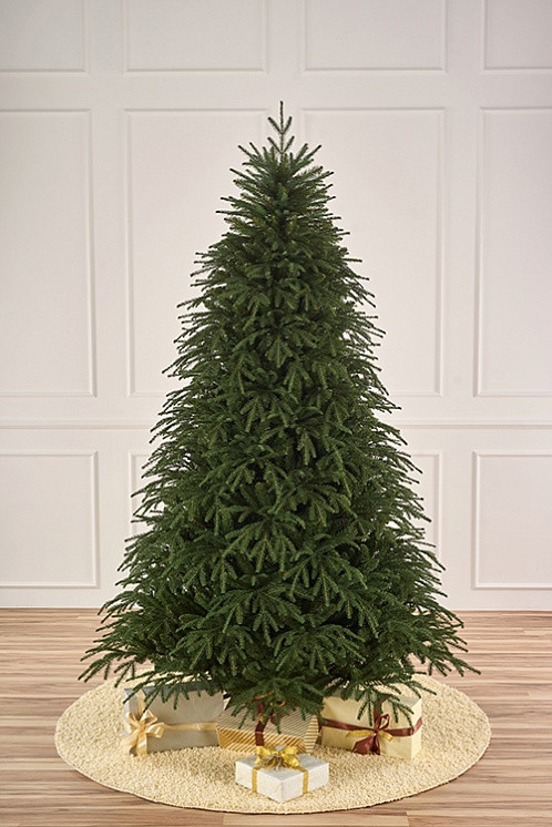 Искусственная ель Карпатская 240 см., литая хвоя+пвх, Max Christmas (ЕКРПС24)