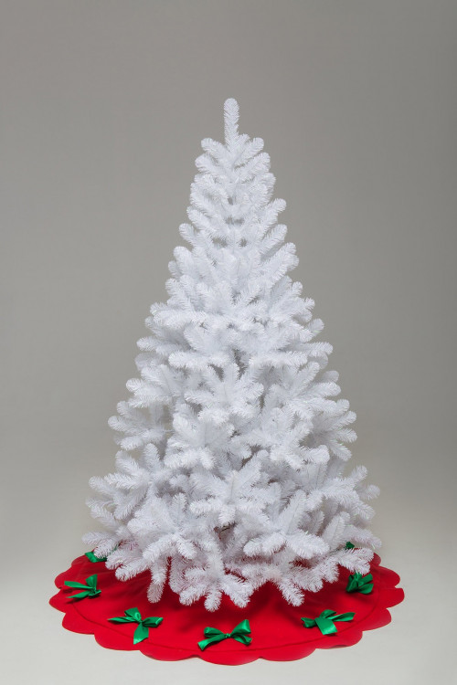 Искусственная елка Жемчужная белая 150 см., мягкая хвоя, ЕлкиТорг (16150)