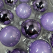 Набор стеклянных шаров Мишель 26 шт., лиловый, Christmas DeLuxe (86456)
