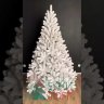 Искусственная елка Жемчужная белая 180 см., мягкая хвоя, ЕлкиТорг (16180)