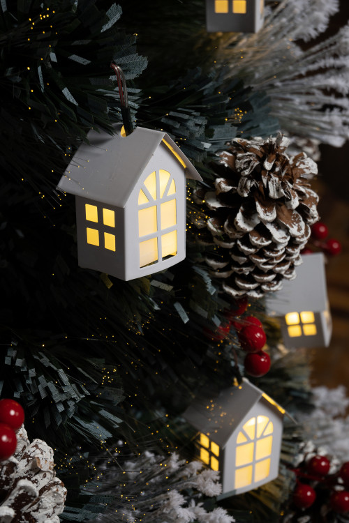 Настольная оптоволоконная елка Сказочная 90 см., леска+пвх, контроллер (Т2121-90)