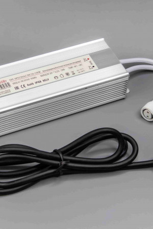 Импульсный источник питания 220/24 В, 150 Вт, Белый провод, Teamprof (TPF-SPS220AC/DC24-150W)