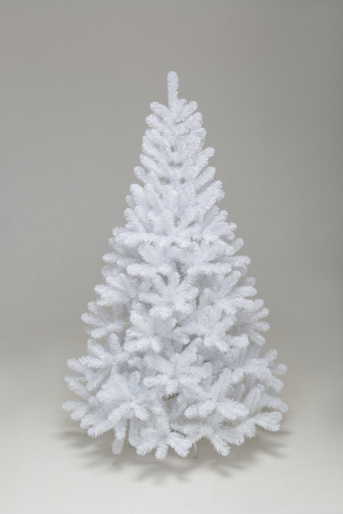 Искусственная елка Жемчужная белая 210 см., мягкая хвоя, ЕлкиТорг (16210)