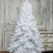 Искусственная елка Жемчужная белая 210 см., мягкая хвоя, ЕлкиТорг (16210)