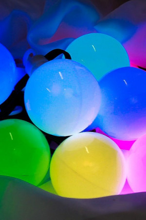 Гирлянда нить уличная Lets Party LED 10 ламп 5 м. синий Winner (GL7002-blue)