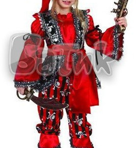 Карнавальный костюм Атаманша, 34 размер, рост 140 см. 