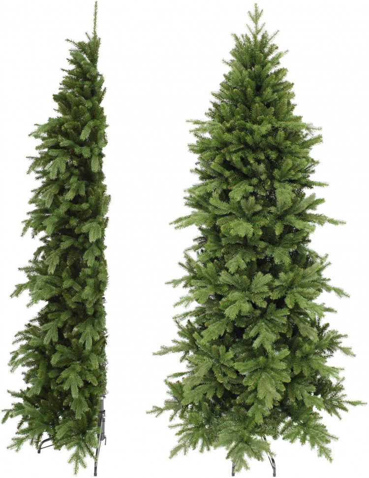 Сосна Изумрудная пристенная 245 см., Литая хвоя+Пвх, Triumph Tree (73883)
