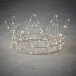 Украшение корона 12*28см.,100 белых LED ламп (84102)
