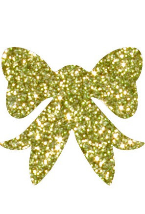 Бантик из пенофлекса 15 см., золотой, ПромЕлка (Б2-150-GOLD)