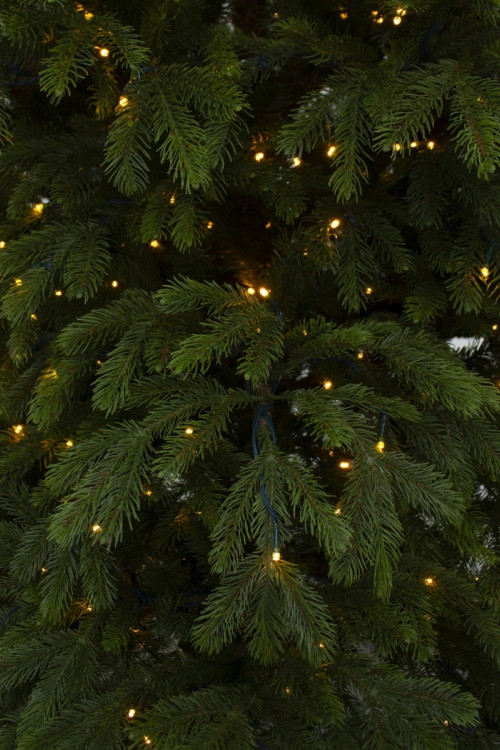 Ель Коттеджная 230 см., 800 LED лампы, литая хвоя+пвх, TreeDeLux (70052)