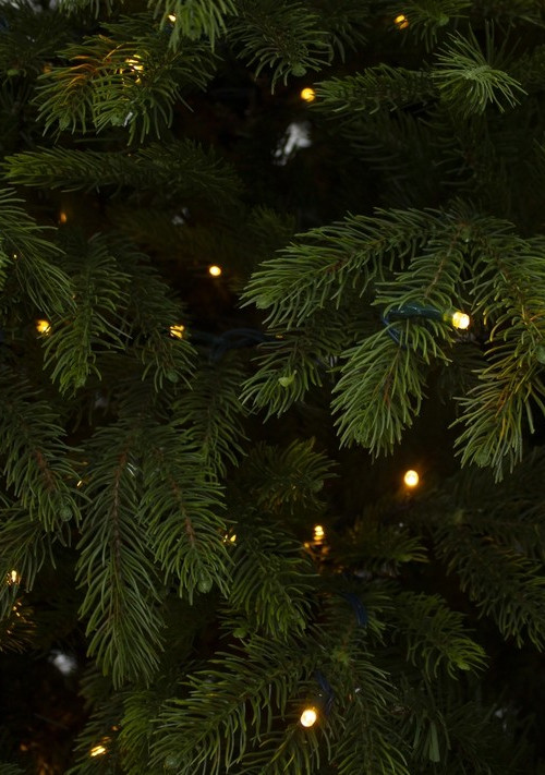 Ель Коттеджная 230 см., 800 LED лампы, литая хвоя+пвх, TreeDeLux (70052)