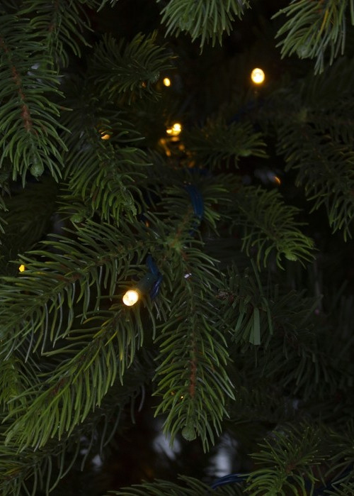 Ель Коттеджная 230 см., 800 LED лампы, литая хвоя+пвх, TreeDeLux (70052)