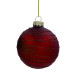 Набор стеклянных шаров Королевский бордо 70 мм., 18 шт., Christmas DeLuxe (14757)