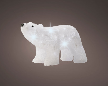 Декоративная фигура Медведь Заполярный h-24 cм., Kaemingk (491049)