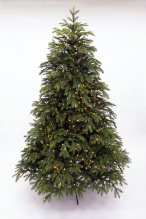 Ель Коттеджная 305 см., 1200 LED ламп, литая хвоя+пвх, TreeDeLux (70054)