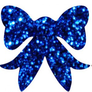 Бантик из пенофлекса 15 см., синий, ПромЕлка (Б2-150-BLUE)