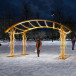 Светодиодная арка Золотая Пергола 5.8*3.15 м., Conso (ARK-027-1001)