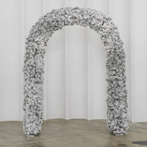 Хвойная арка Карельская 240*160 см. заснеженная, ПВХ, ЕлкиТорг (28010)