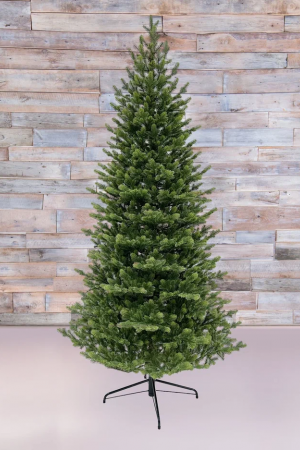 Ель Городская стройная, 100% литая хвоя, 155 см., Black Box (74617)