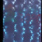 Занавес с эффектом бегущий огонь 2*1.6 м., 24V, 150 LED ламп бело - синего цвета, прозрачный провод, Beauty Led (ESI150-SH10-1WB) 