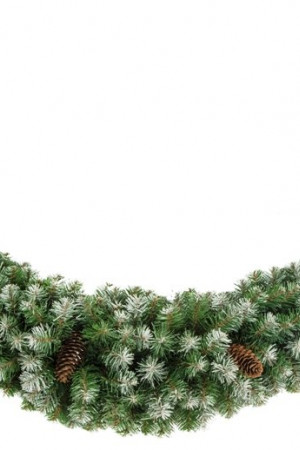 Хвойный сваг Адмирал заснеженный 200 см., ЕлкиТорг (52016)