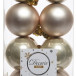 Набор пластиковых шаров Милена 40 мм, жемчужный, 16 шт, Kaemingk (021790)