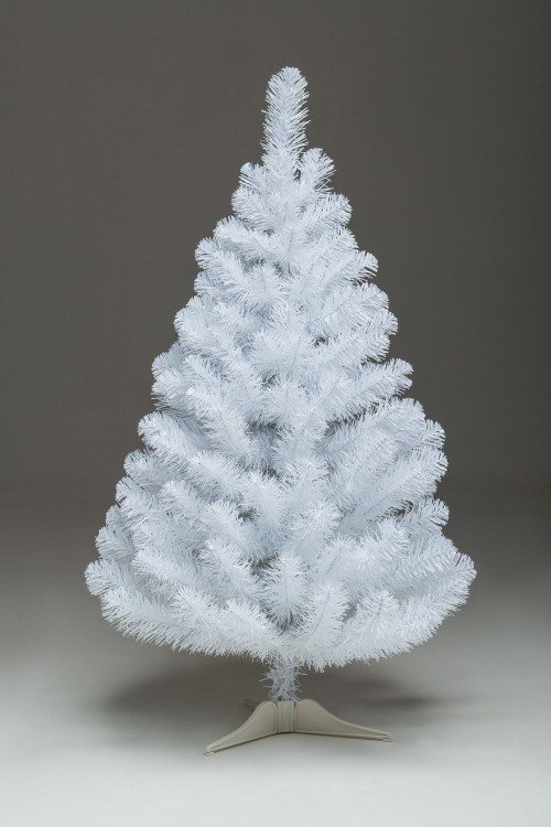 Искусственная елка Радужная белоснежная 60 см., мягкая хвоя ПВХ, ЕлкиТорг (17060)