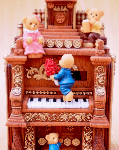 Музыкальная шкатулка &quot;Мишки на пианино &quot; (150335)