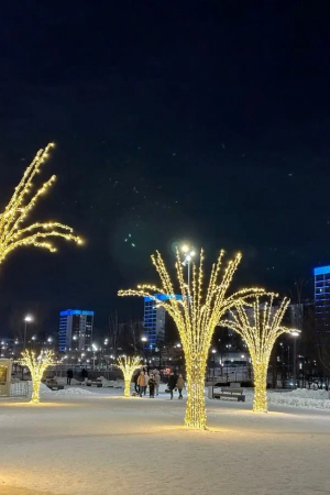 Светодиодное Дерево №4 300 см., Сад Радости (SR160)