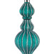 Винтажная стеклянная подвеска Лазоревая h-14 см., 1 шт., Karlsbach (09807)