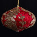 Винтажный шар Луковица Императорская 10*13 см., 1 шт., Christmas DeLuxe (86619)