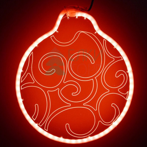 Светодиодная фигура из акрилайта 30*30 см., 220V., красное свечение, Beauty Led (HFS3-2R)