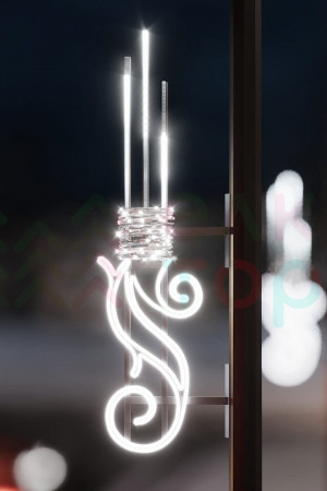 Светодиодная консоль Подсвечник 38*115 см., 220В, Conso (KPN-001-L001)