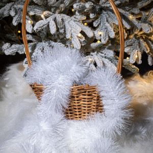 Мишура Снежок д.80 мм., дл.2 м., КАЗ КОМ (Г-260)